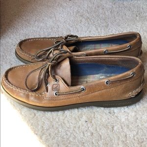 Sperry Top-Sider’s Brown Leather Boat Shoes